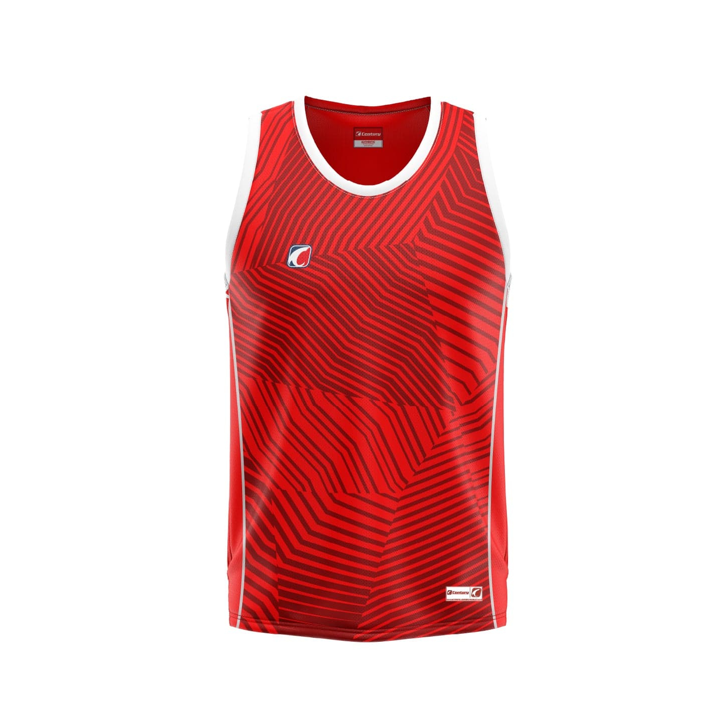 Basktball Top Red-White