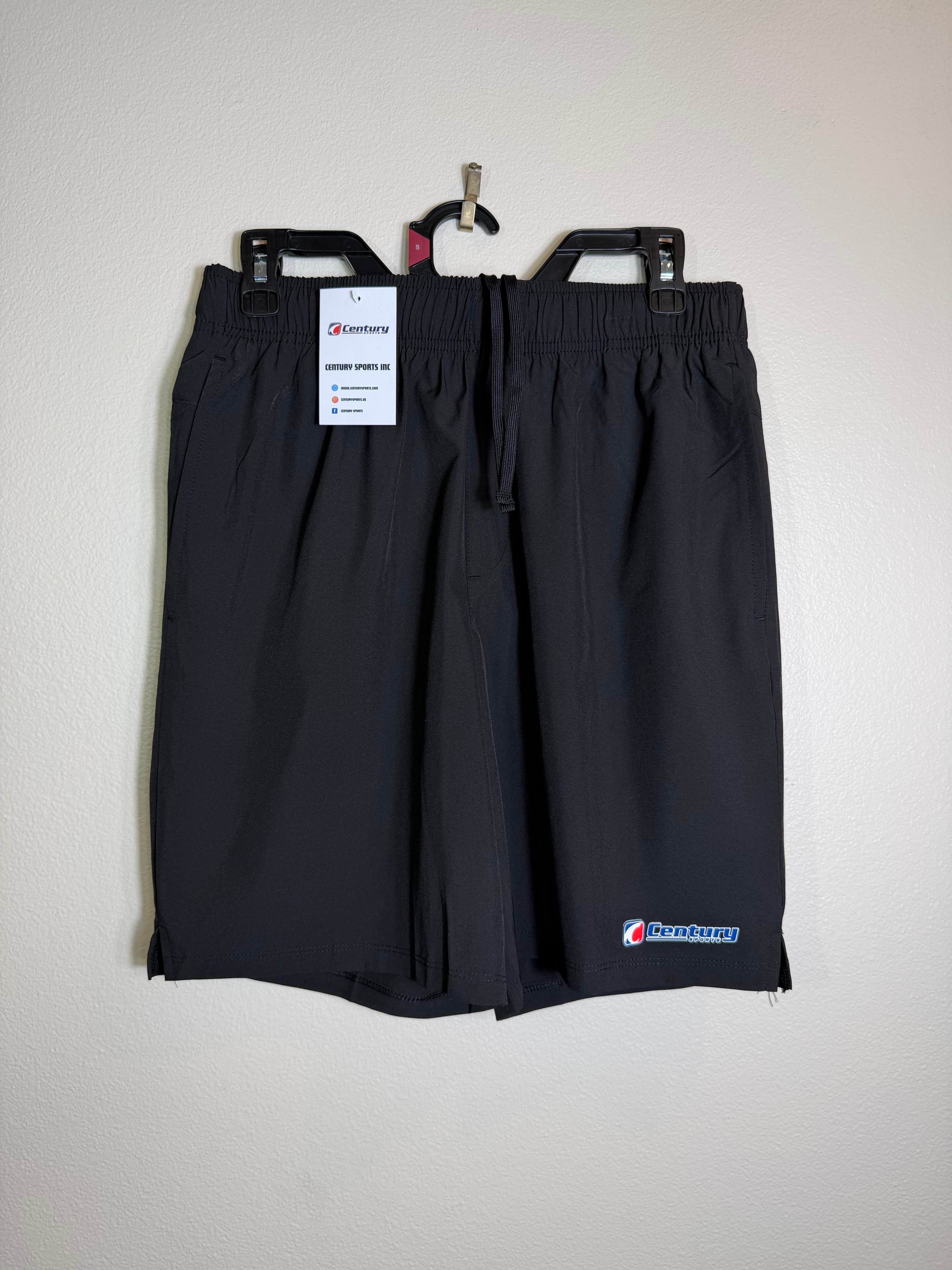 Century Black Shorts